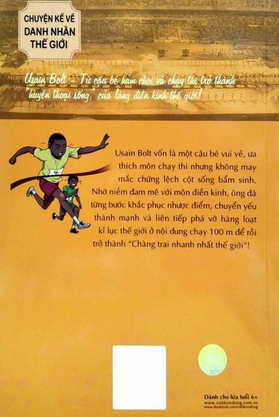 Who? Chuyện Kể Về Danh Nhân Thế Giới - Usain Bolt (Tái Bản 2023)