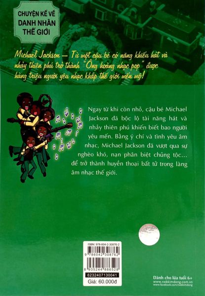 Who? Chuyện Kể Về Danh Nhân Thế Giới - Michael Jackson (Tái Bản 2023)