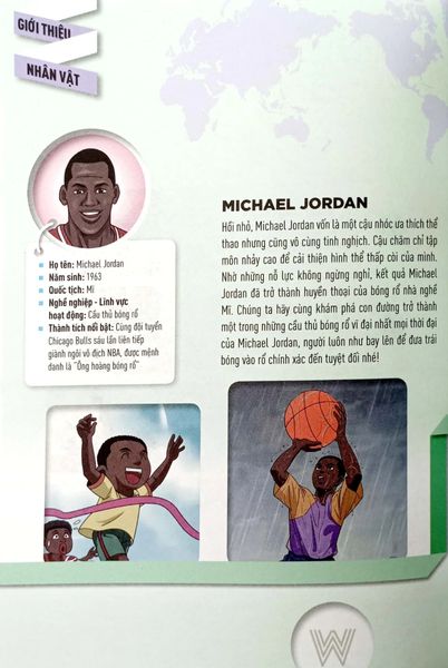 Who? Chuyện Kể Về Danh Nhân Thế Giới - Michael Jordan (Tái Bản 2023)