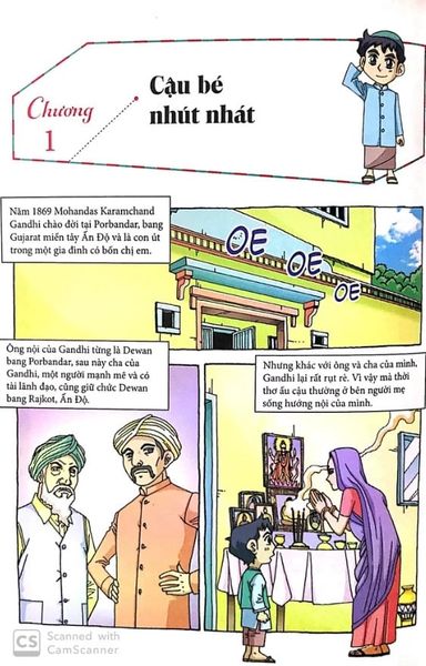 Who? Chuyện Kể Về Danh Nhân Thế Giới - Mahatma Gandhi (Tái Bản 2023)