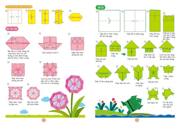 Em Tập Gấp Hình Cơ Bản (5-6 Tuổi) (Tái Bản 2018)