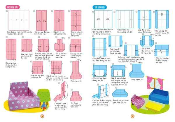 Em Tập Gấp Hình Cơ Bản (5-6 Tuổi) (Tái Bản 2018)
