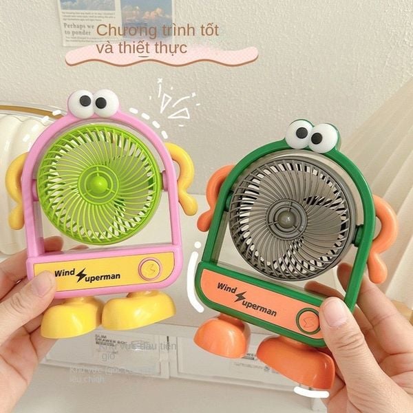 Quạt 2 con mắt dễ thương