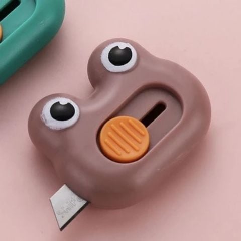 Dao rọc giấy mini hình chú ếch ngộ nghĩnh