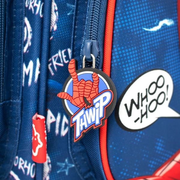 Balo chống gù Fancy người nhện Spider Man - Blue