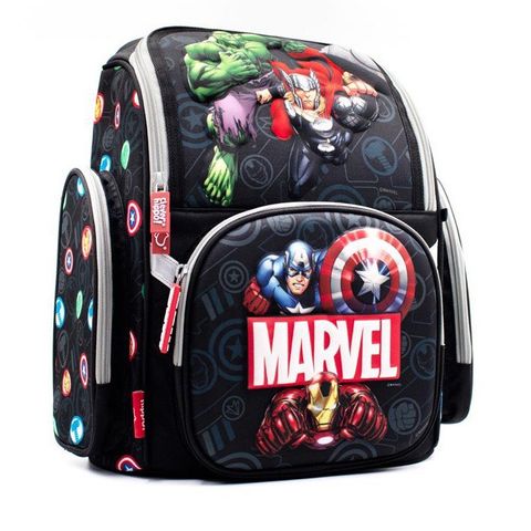 Balo Chống gù Fancy biệt đội Avengers - Black