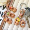 Set 6 Móc khóa Capybara Resin dễ thương - Trang trí treo túi học sinh
