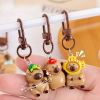 Set 6 Móc khóa Capybara Resin dễ thương - Trang trí treo túi học sinh