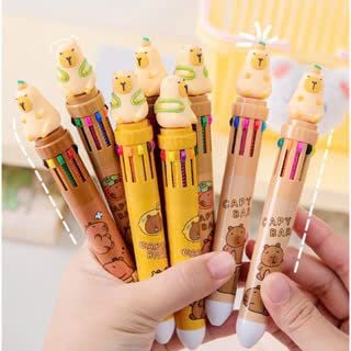 Bút 10 ngòi 10 màu Capybara