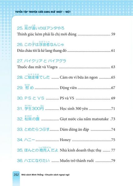 Tuyển Tập Truyện Cười Song Ngữ Nhật Việt (Tái Bản 2023)