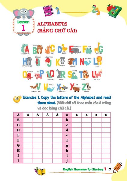 English Grammar For Starters 1 (Có Đáp Án)