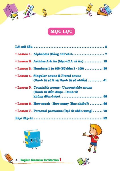 English Grammar For Starters 1 (Có Đáp Án)