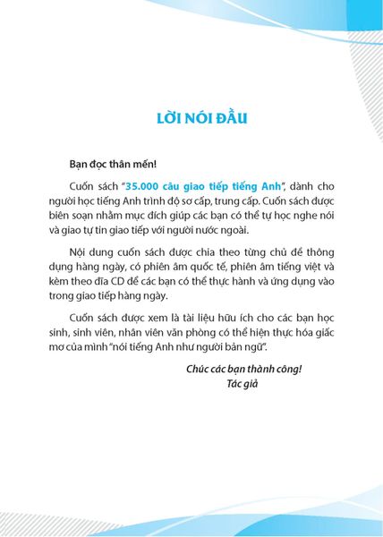 The Langmaster - 35000 Câu Giao Tiếp Tiếng Anh (Tái Bản)