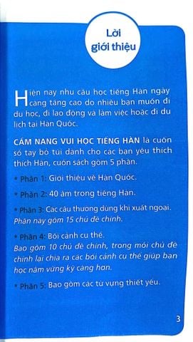 Cẩm Nang Vui Học Tiếng Hàn