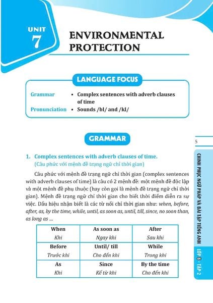 Global Success - Chinh Phục Ngữ Pháp Và Bài Tập Tiếng Anh - Lớp 8 - Tập 2 (Có Đáp Án)
