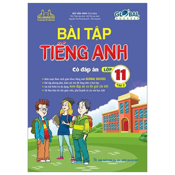 Global Success - Bài Tập Tiếng Anh Lớp 11 - Tập 2 (Có Đáp Án)