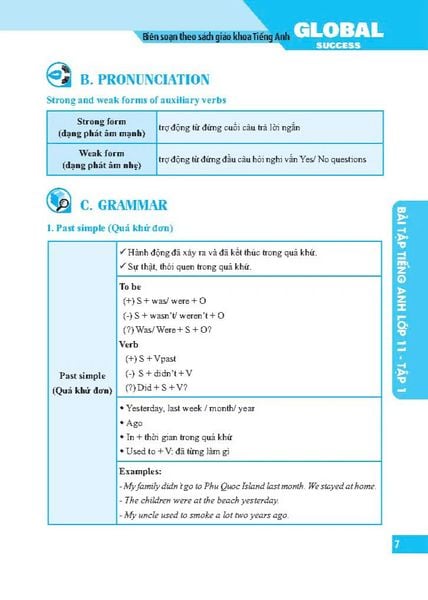 Global Success - Bài Tập Tiếng Anh Lớp 11 - Tập 1 - Có Đáp Án