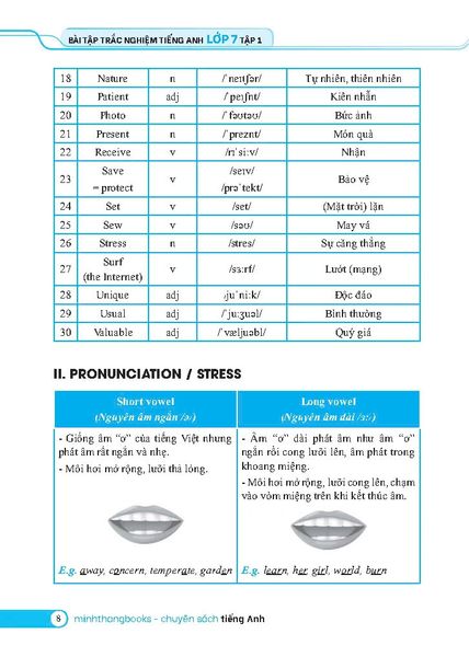 Global Success - Bài Tập Trắc Nghiệm Tiếng Anh Lớp 7 - Tập 1 (Có Đáp Án)