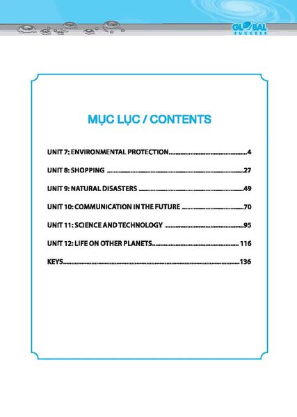 Global Success - Bài Tập Trắc Nghiệm Tiếng Anh Lớp 8 - Tập 2