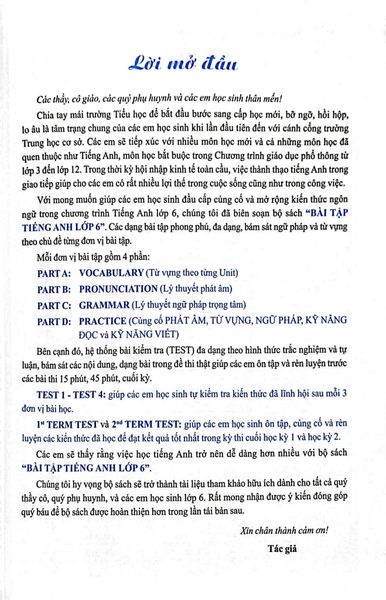 Global Success - Bài Tập Tiếng Anh Lớp 6 - Tập 2 (Có Đáp Án)