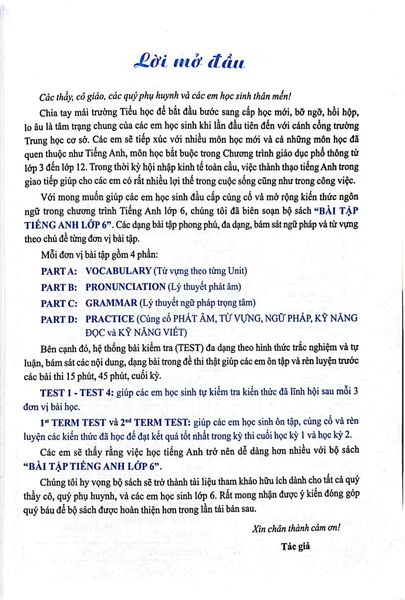 Global Success - Bài Tập Tiếng Anh Lớp 6 - Tập 1 (Có Đáp Án)