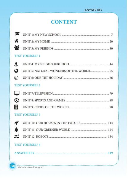 Bài Tập Tiếng Anh Lớp 6 (Không Đáp Án) (Sách Màu)