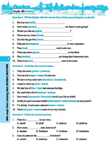 Global Success - Bồi Dưỡng Học Sinh Giỏi Tiếng Anh Lớp 5 (Có Đáp Án)