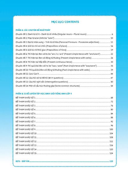 Global Success - Bồi Dưỡng Học Sinh Giỏi Tiếng Anh 4 - Có Đáp Án