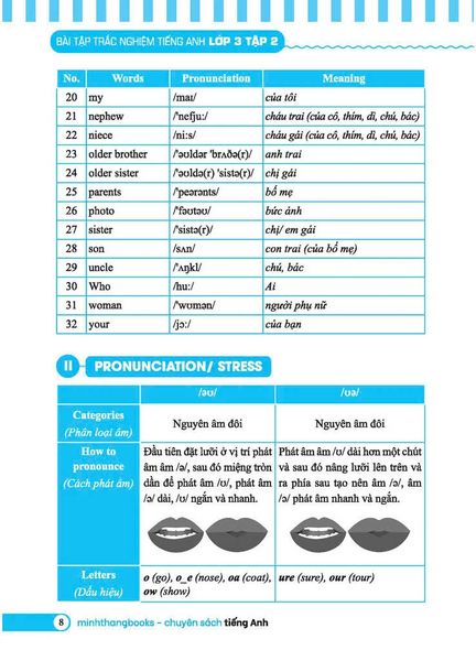 Global Success - Bài Tập Trắc Nghiệm Tiếng Anh Lớp 3 - Tập 2 - Có Đáp Án