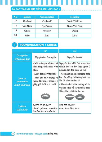 Global Success - Bài Tập Trắc Nghiệm Tiếng Anh Lớp 4 - Tập 1 - Có Đáp Án