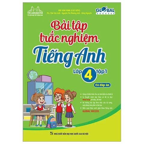 Global Success - Bài Tập Trắc Nghiệm Tiếng Anh Lớp 4 - Tập 1 - Có Đáp Án