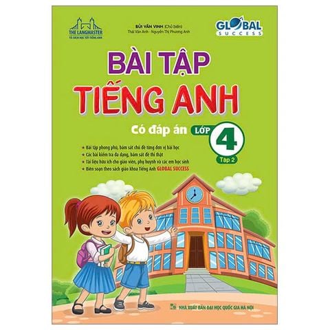 Global Success - Bài Tập Tiếng Anh Lớp 4 - Tập 2 (Có Đáp Án)