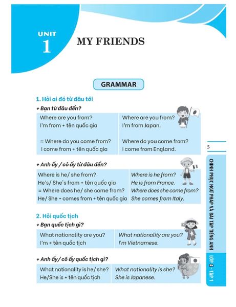 Global Success - Chinh Phục Ngữ Pháp Và Bài Tập Tiếng Anh Lớp 4 - Tập 1 (Có Đáp Án)