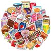 Sticker đa năng món ăn dễ thương chống nước