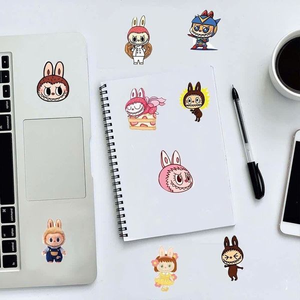 Sticker đa năng labubu dễ thương (Giao ngẫu nhiên)