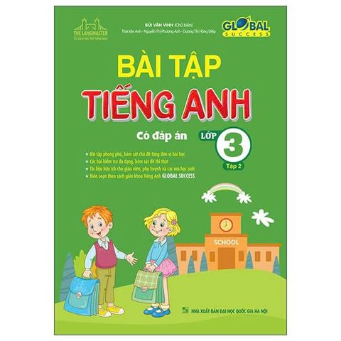Global Success - Bài Tập Tiếng Anh Lớp 3 - Tập 2 (Có Đáp Án)