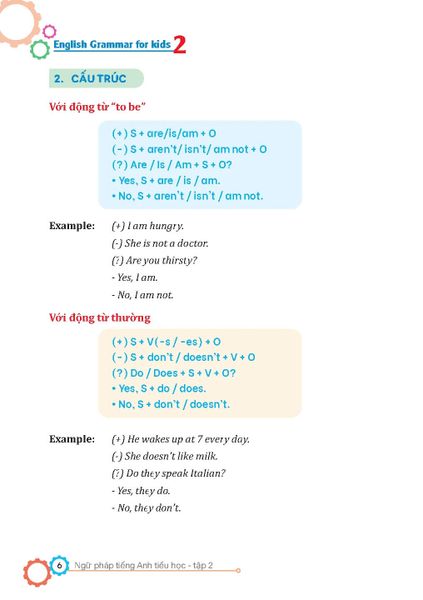 English Grammar For Kids - Ngữ Pháp Tiếng Anh Tiểu Học - Tập 2 (Có Đáp Án)