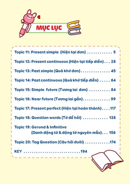 English Grammar For Kids - Ngữ Pháp Tiếng Anh Tiểu Học - Tập 2 (Có Đáp Án)