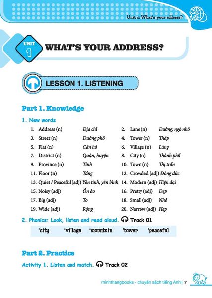 Chinh Phục 4 Kỹ Năng Tiếng Anh Nghe - Nói - Đọc - Viết Lớp 5 - Tập 1