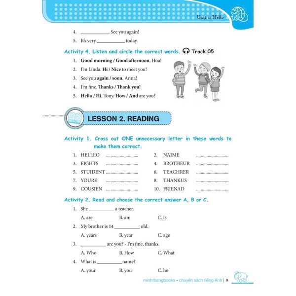 Chinh Phục 4 Kỹ Năng Tiếng Anh Nghe - Nói - Đọc - Viết Lớp 3 - Tập 1