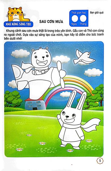 Sân Chơi Trí Tuệ Cho Trẻ - Rèn Luyện Tư Duy Não Trái + Phát Triển Sáng Tạo Não Phải - Dành Cho Bé 4-5 Tuổi - Tập 2