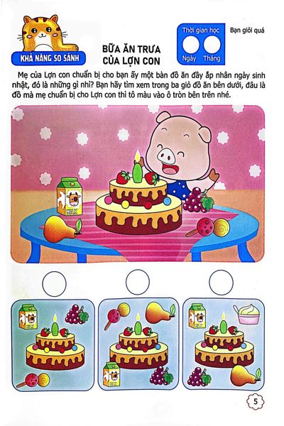 Sân Chơi Trí Tuệ Cho Trẻ - Rèn Luyện Tư Duy Não Trái + Phát Triển Sáng Tạo Não Phải - Dành Cho Bé 4-5 Tuổi - Tập 1