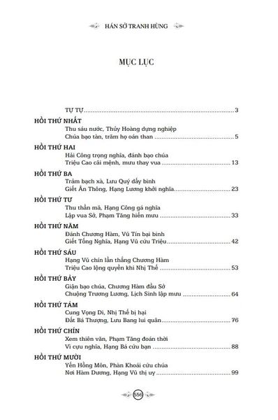 Hán Sở Tranh Hùng - Bìa Cứng (Tái Bản)