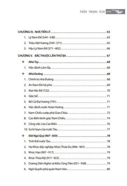 Việt Nam Sử Lược (Tái Bản)