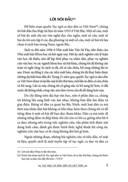 Tục Ngữ, Ca Dao, Dân Ca Việt Nam (Tái Bản 2023)