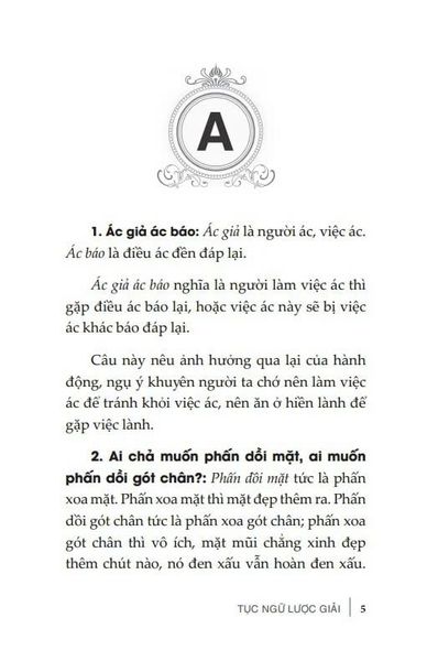 Tục Ngữ Lược Giải (Tái Bản 2024)