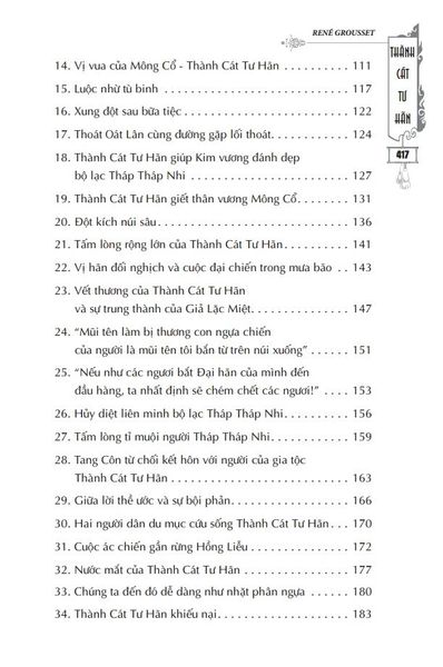 Thành Cát Tư Hãn - Bìa Cứng (Tái Bản)