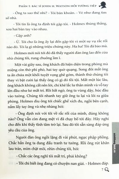 Sherlock Holmes Toàn Tập - Tập 2 (Tái Bản 2023)