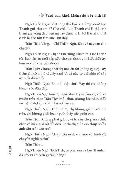 Vượt Qua Thời Không Để Yêu Anh - Tập 2