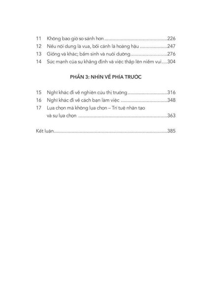 The Business Of Choice - Kinh Doanh Sự Lựa Chọn